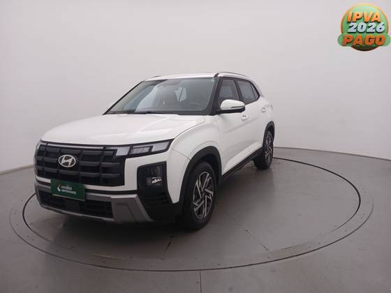 HYUNDAI CRETA 1.0 TGDI FLEX PLATINUM AUTOMÁTICO HYUNDAI CRETA 1.0 TGDI FLEX PLATINUM AUTOMÁTICO